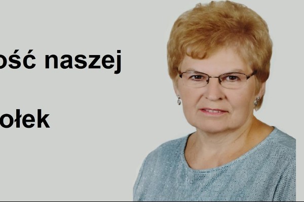 Poetycka twórczość naszej parafianki, Pani Marii Chochołek